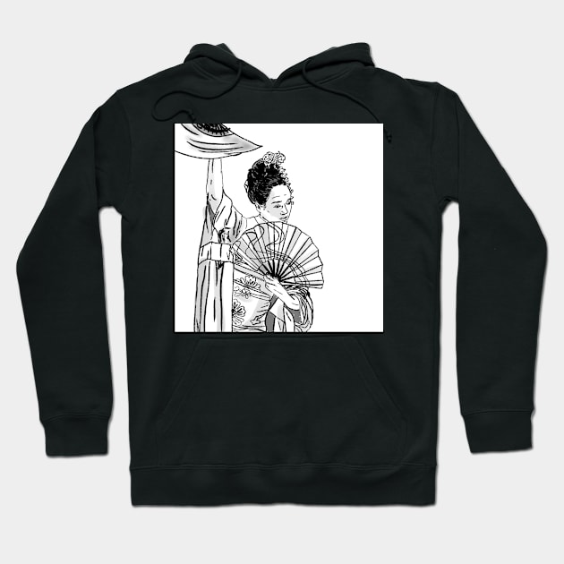 Memoirs of Geisha Hoodie by Sue Cranberry